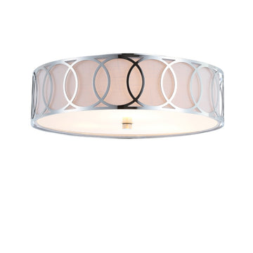 Aria Metal LED Flush Mount - JONATHAN Y